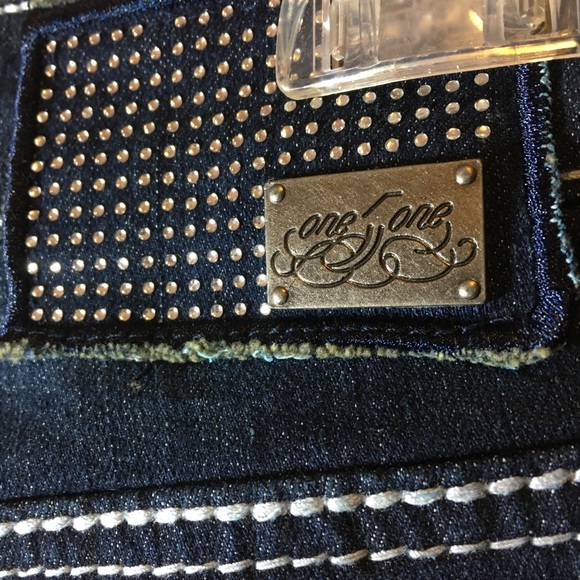 🆕 One 5 One Women’s Blue Denim Skinny Jeans - Picture 8 of 10